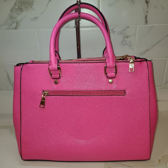Kate Spade New York Pink and Blue Satchel EUC - Picture 4 of 16
